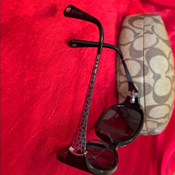Coach S2005 Black RX Sunglasses with case. - Picture 5 of 6